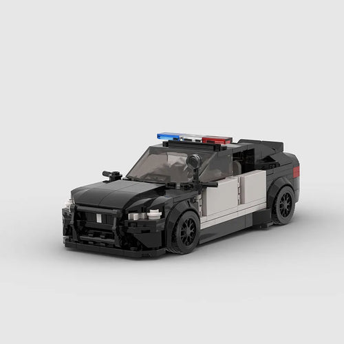 Coche de Policía 3D para Montar Pieza a Pieza