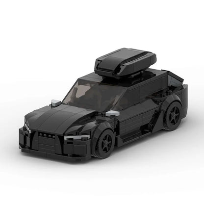 Coche Audi Deportivo Negro 3D para Montar Pieza a Pieza