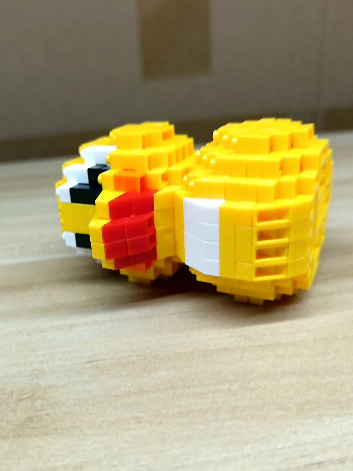 Patito 3D de Micro Bloques. Constrúyelo Pieza a Pieza